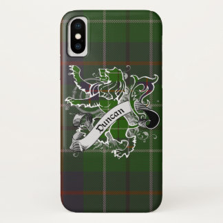 Duncan Tartan Lion iPhone X Case