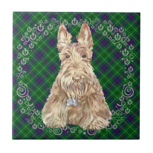 Duncan Tartan Scottie Tile