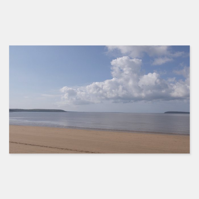 DUNCANNON BEACH RECTANGULAR STICKERS