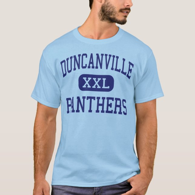 Duncanville - Panthers - High - Duncanville Texas T-Shirt (Front)