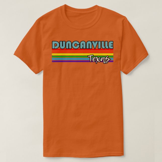 Duncanville Texas Pride  Duncanville LGBT Gift LGB T-Shirt (Design Front)