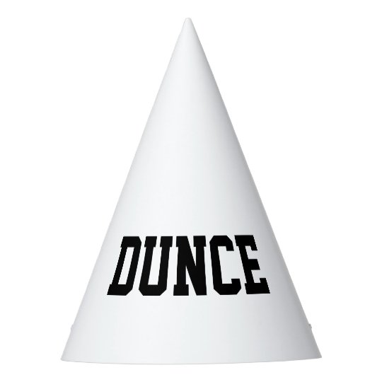 Dunce Cap | Zazzle.com