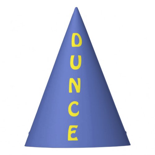 Dunce cap office party humor Party Hat