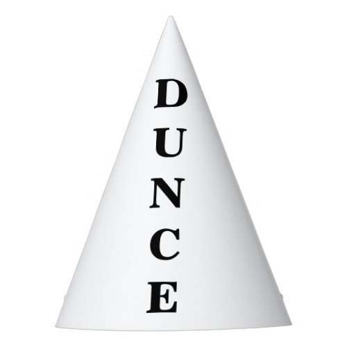 Dunce cap office party humor Party Hat