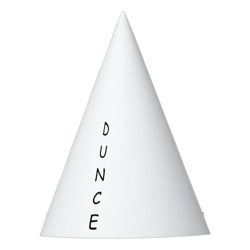 Dunce hat