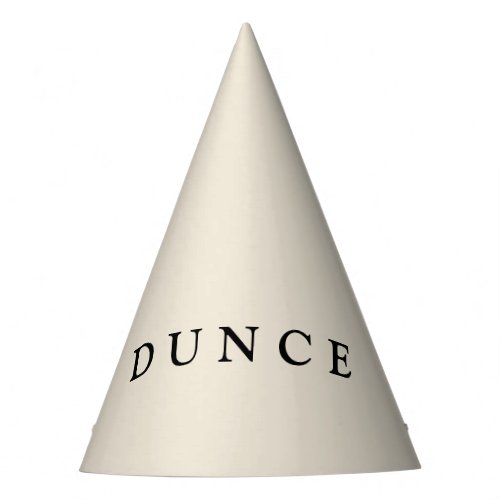 Dunce Hat