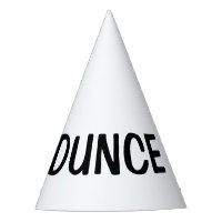 Dunce Hat - DIY custom party hats