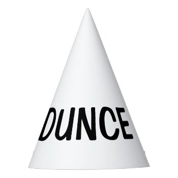 Dunce Hat - Diy Custom Party Hats by DIYprintshop at Zazzle
