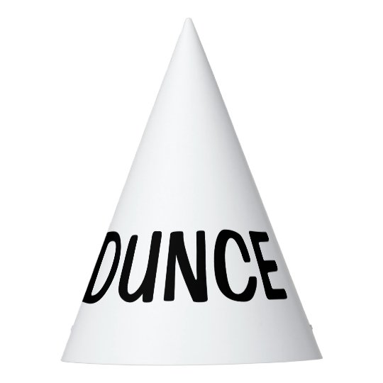 Image result for dunce