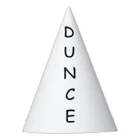 Dunce hat V2.0 party humor birthdays & parties
