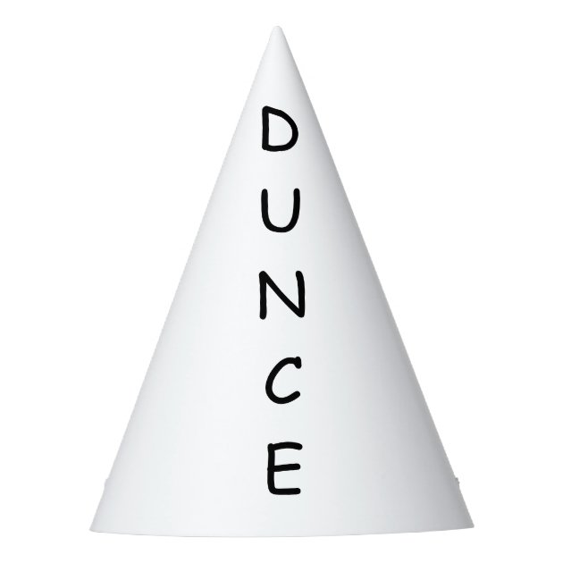 What is a on sale dunce hat