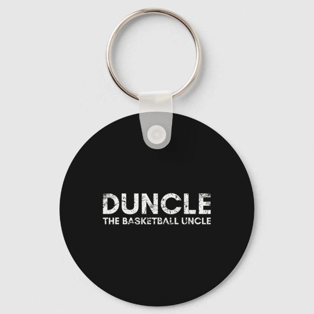 Duncle Basketball Uncle  Keychain (Front)