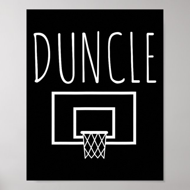 Duncle Fun Basketball Uncle  Poster (Front)