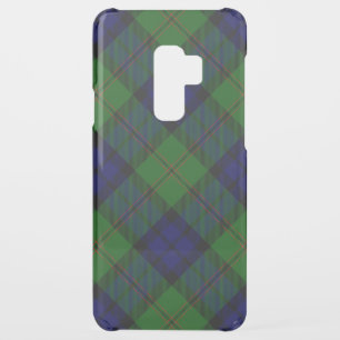 Dundas tartan blue green plaid uncommon samsung galaxy s9 plus case