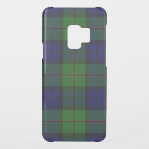 Dundas tartan blue green plaid uncommon samsung galaxy s9 case