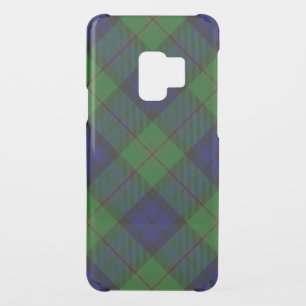 Dundas tartan blue green plaid uncommon samsung galaxy s9 case