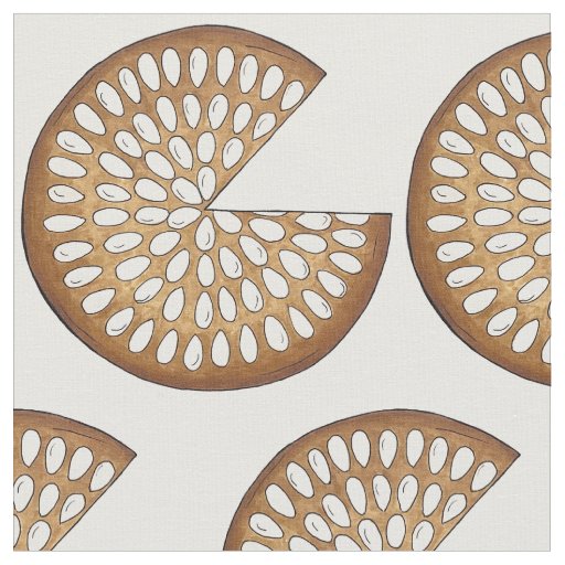 Dundee Cake Scotland Scottish Food Fruit Cake Fabric