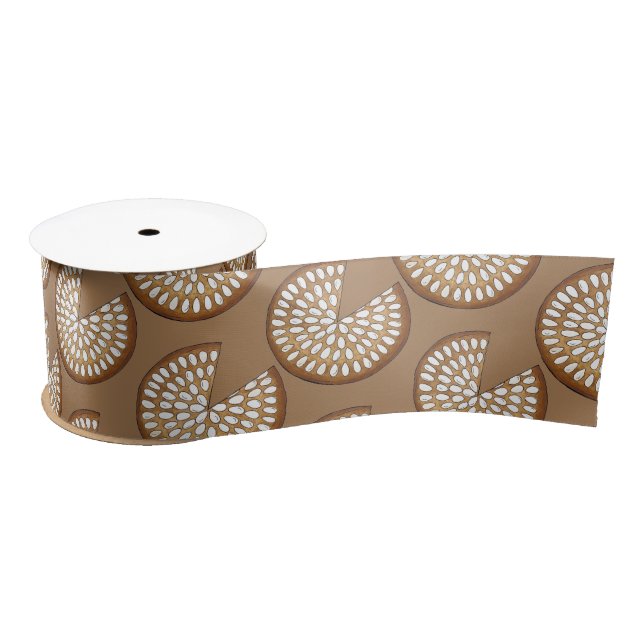 Dundee Cake Scotland Scottish Food Fruit Cake Satin Ribbon (Spool)