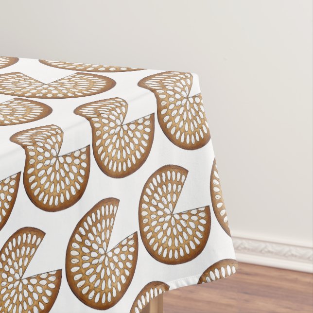 Dundee Cake Scotland Scottish Food Fruit Cake Tablecloth (In Situ)