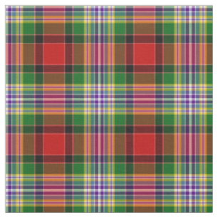 Dundee District Tartan Fabric