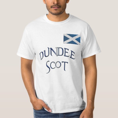 Dundee FLAG OF SCOTLAND Patriotic T_Shirt