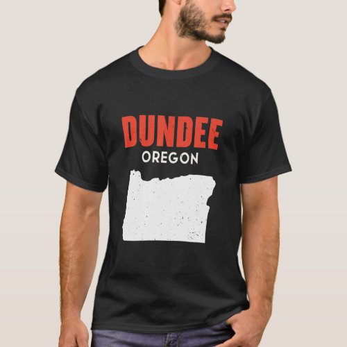Dundee Oregon USA State America Travel Oregonian  T_Shirt