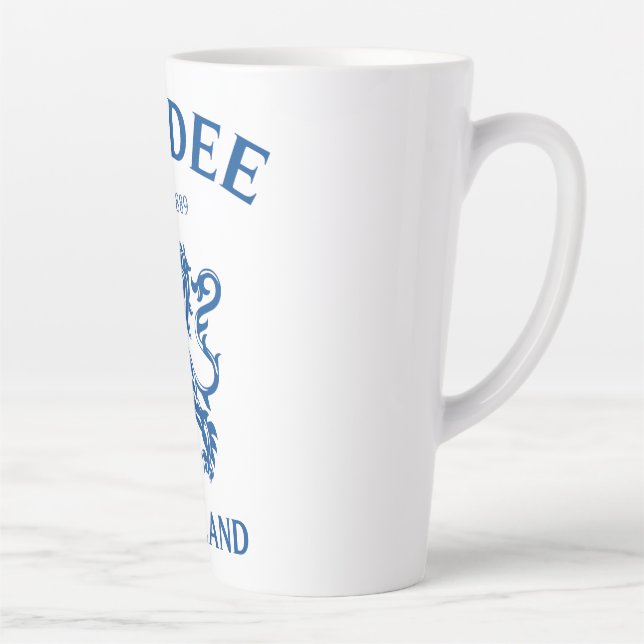 Dundee Scotland Latte Mug (Right)