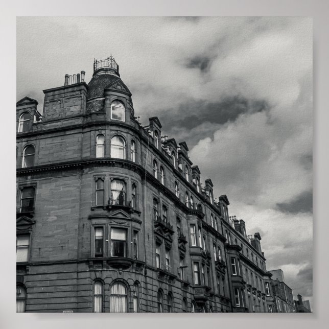 Dundee Vintage Architecture Print (Front)