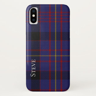 Dundonald Tartan Plaid iPhone X Case