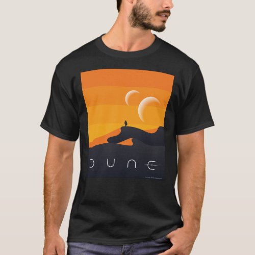 Dune 2021 Arrakis Poster Classic T_Shirt