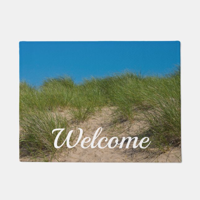 Dune And Oats Welcome Doormat (Front)