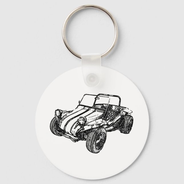Dune Buggy Keychain (Front)
