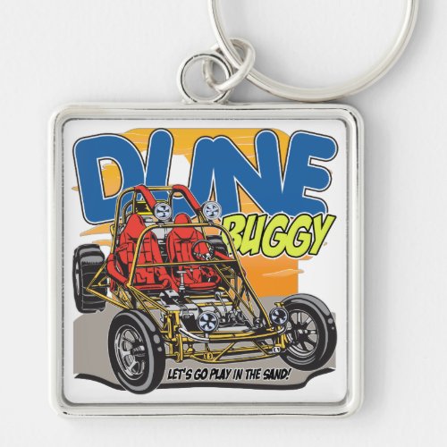 Dune Buggy Play in the Sand Keychain