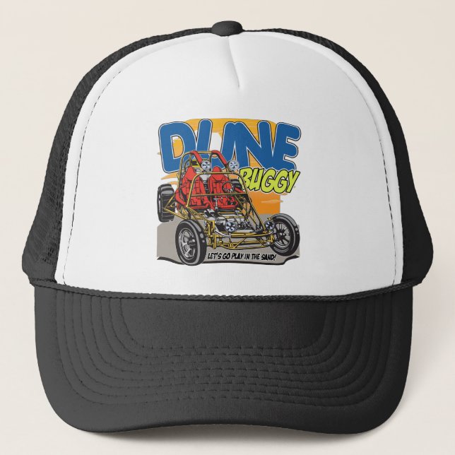 Dune Buggy Play in the Sand Trucker Hat (Front)