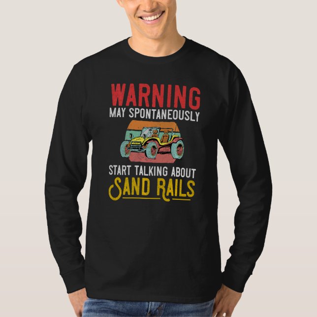 Dune Buggy Sand Rail Car Racing Beach Desert Rc Dr T-Shirt (Front)