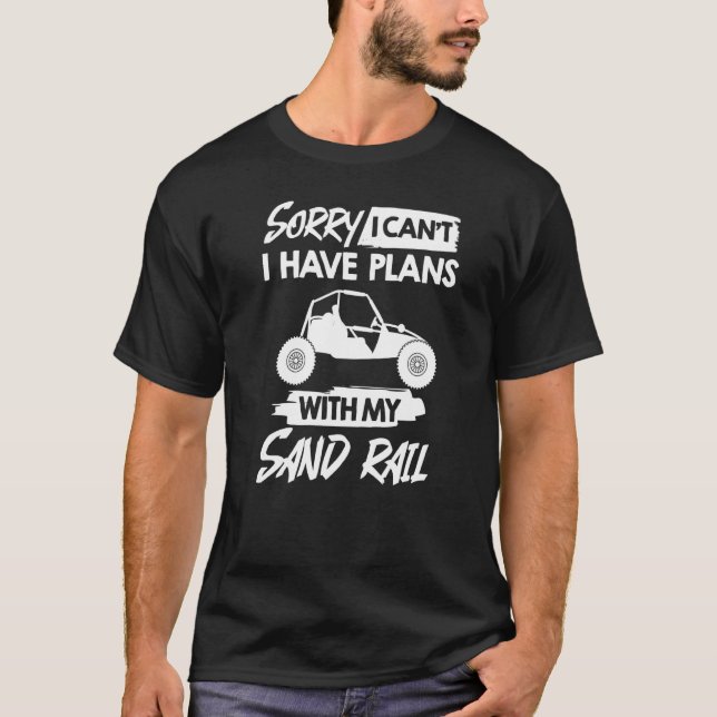 Dune Buggy Sand Rail Car Racing Beach Desert Rc Dr T-Shirt (Front)