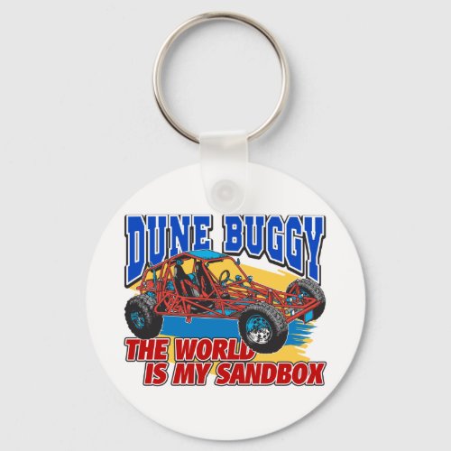 Dune Buggy Sandbox Keychain