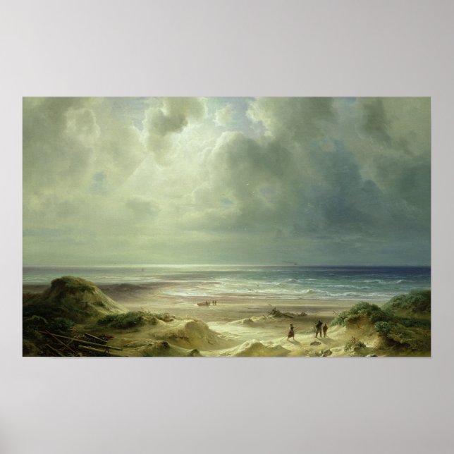Dune by Hegoland, Tranquil Sea Poster (Front)
