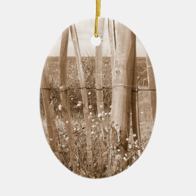 dune ceramic ornament (Front)