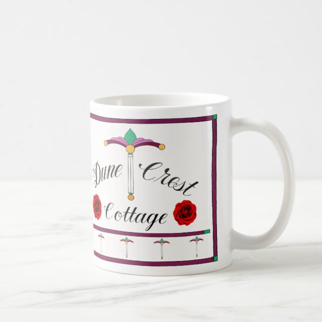 Dune Crest Cottage Mug - Rose (Right)