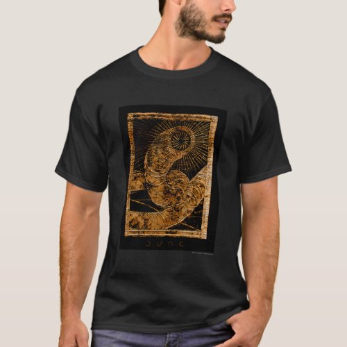 Dune Golden Sandworm T_Shirt