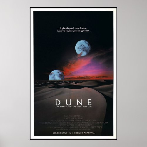 Dune movie poster