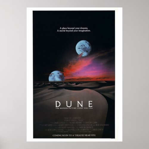 Dune movie poster