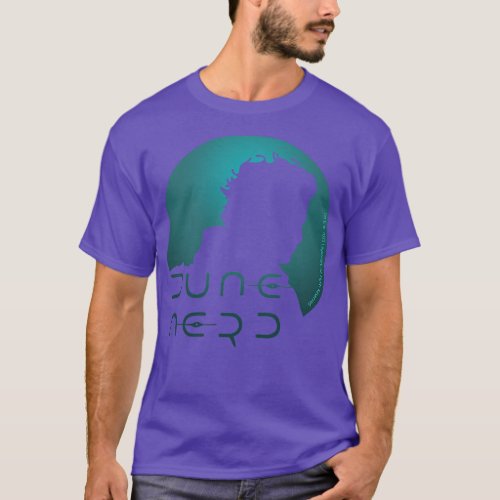 Dune Nerd Paul Atreides Silhouette 2 T_Shirt