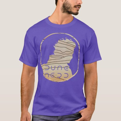 Dune Nerd Paul Atreides Silhouette 4 T_Shirt