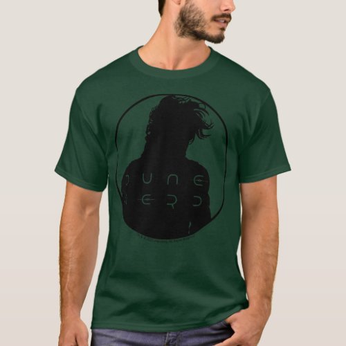 Dune Nerd Paul Atreides Silhouette 5 T_Shirt