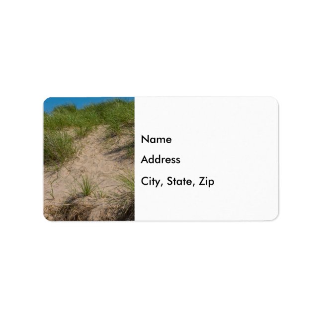 Dune Of Sea Oats Label (Front)