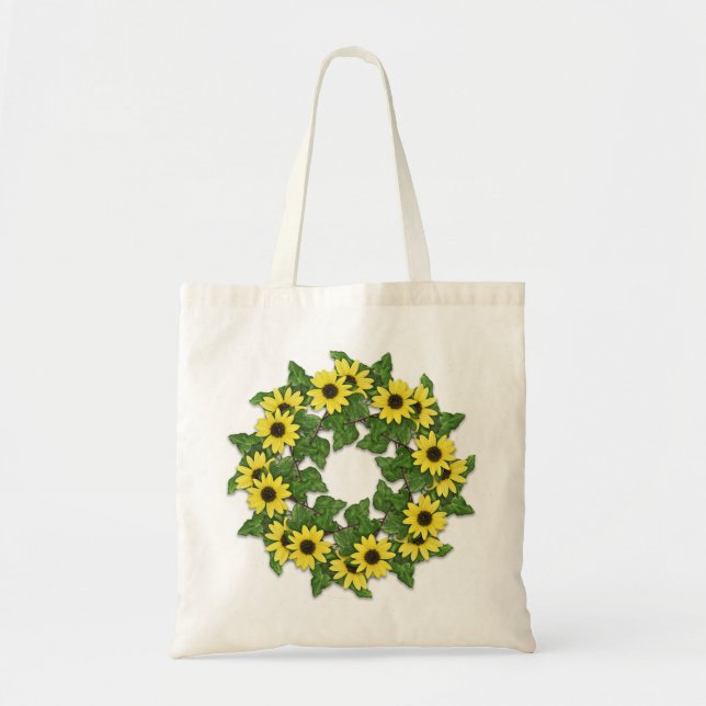 Dune Sunflower Tote Bag (Front)