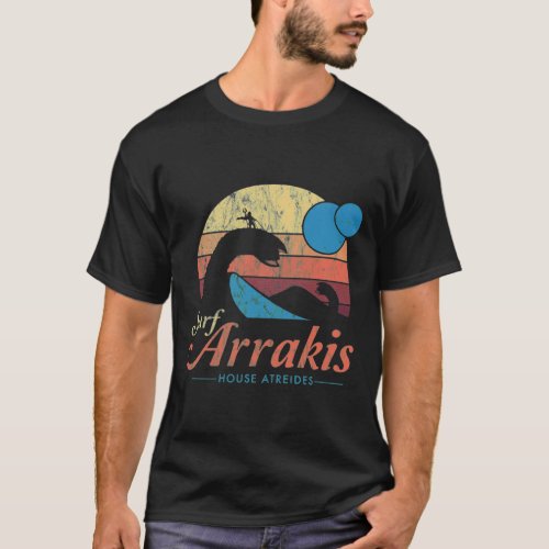 Dune T_ShirtVisit Arrakis _ Vintage Distressed Sur T_Shirt