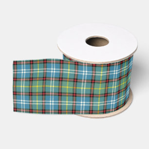 Dunedin New Zealand Tartan Plaid Grosgrain Ribbon